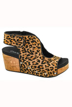 Load image into Gallery viewer, Corky's Leopard Frisky Sandals