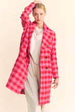 Load image into Gallery viewer, Davi & Davi -TEXTURED KNIT TWEED DOUBLE BUTTON COAT JACKET