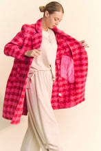 Load image into Gallery viewer, Davi & Davi -TEXTURED KNIT TWEED DOUBLE BUTTON COAT JACKET