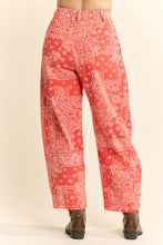 Load image into Gallery viewer, Davi & Dani - BANDANA PRINTJEANS Ship 9/28/29