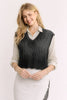 Load image into Gallery viewer, Davi & Dani - Pastel Ombre Knit V-Neck Cropped Oversized Dip-Dye Vest