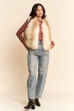 Load image into Gallery viewer, Davi & Dani - FAUX FUR LAYERED VEST
