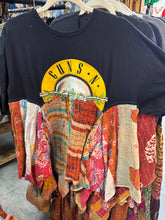 Load image into Gallery viewer, Indi and Sai - Upcycel Kantha Band Tee One OF The Kind