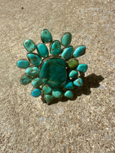 Load image into Gallery viewer, A Rare Bird - Large Turquoise Cuff Bracelet