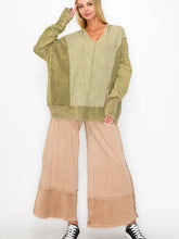 Load image into Gallery viewer, j. Her - Mineral Wash Thumbhole Lightweight Hoodie