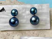 Load image into Gallery viewer, HC - Double Dangle Pearl Earrings Super Rare One Of The Kind