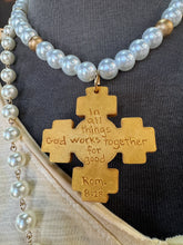 Load image into Gallery viewer, Hidden Truth Jewelry- Rom.8:28 Cross Necklace