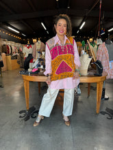 Load image into Gallery viewer, HCWL- REVERSABLE MONSTELLA KANTHA TANK