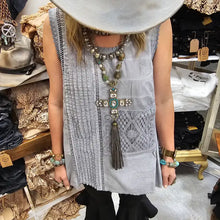 Load image into Gallery viewer, A Rare Bird - Grey Lace Cami