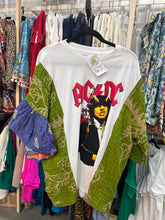 Load image into Gallery viewer, Indi and Sai - Upcycle Kantha Band Tee One OF The Kind