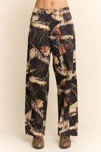 Load image into Gallery viewer, Davi & Davi - Tree Camo Relaxed Wide Leg Pants