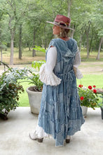 Load image into Gallery viewer, Jaded Gypsy - Patchwork Skies Hooded Vest Duster
