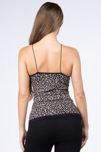 Load image into Gallery viewer, Yelete - Women's Seamless Leopard Cami Top