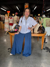 Load image into Gallery viewer, Camille & Company - Linen Front Tie Top
