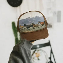 Load image into Gallery viewer, Wild Horses Trucker Hat