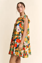Load image into Gallery viewer, Davi & Dani - Ruffle Sleeve Floral Dress