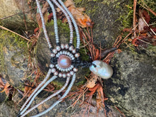 Load image into Gallery viewer, HC - Queen Crown White Pearls Chocker One Of The Kind