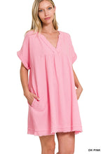 Load image into Gallery viewer, ZENANA - Off To A Good Start Gauze Dress