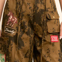 Load image into Gallery viewer, Davi & Dani - Washed Effect Cargo Pants