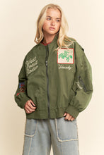 Load image into Gallery viewer, West Coast Rodeo Embroidered Bomber Jacket