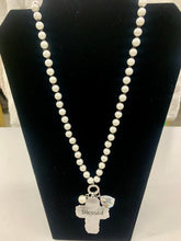 Load image into Gallery viewer, Icon Collection - Pearl Blessed Cross Necklace