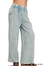Load image into Gallery viewer, Zenana Washed Double Gauze Pants
