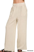 Load image into Gallery viewer, Zenana Washed Double Gauze Pants
