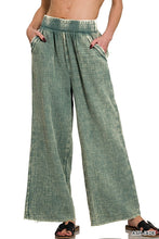 Load image into Gallery viewer, Zenana Washed Double Gauze Pants