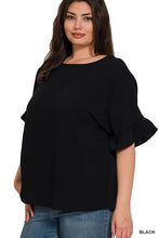 Load image into Gallery viewer, Zenana- Just A Little Ruffle Baby Top