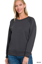 Load image into Gallery viewer, HilHil Scuba Round Neck Pullover