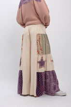 Load image into Gallery viewer, Bluevelvet - Side Tiered Ruffled Star Patchwork Pants