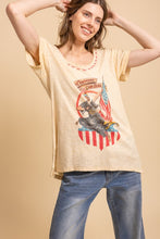 Load image into Gallery viewer, Bluevelvet - Our Country And Our Flag Vintage Graphic Tee