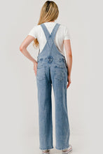 Load image into Gallery viewer, Pixi + Ivy - Soft Stretchy Washed Blue Denim Overalls - Blue Wash