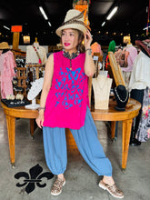 Load image into Gallery viewer, I Love Linen - Butterfly Duo Tunic Tank