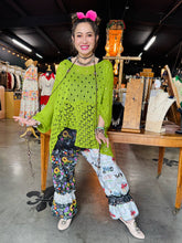 Load image into Gallery viewer, Crochet Uneven Hem Summer Sweater