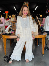 Load image into Gallery viewer, HC - Cream Eyelet Bloomers
