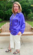Load image into Gallery viewer, HC Feel Cute With Bow Tie Blouse