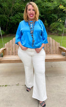 Load image into Gallery viewer, HC Feel Cute With Bow Tie Blouse