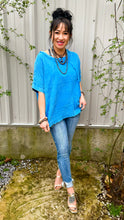Load image into Gallery viewer, WASHED DOUBLE GAUZE RAGLAN SLEEVE SHIRT