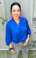 Load image into Gallery viewer, Lovely Feeling Satin Blouse