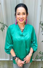 Load image into Gallery viewer, Lovely Feeling Satin Blouse