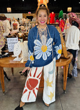Load image into Gallery viewer, HCB - Oversized Daisy Knit Sweater