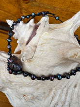 Load image into Gallery viewer, HC Handcrafted Black Pearl Chocker  Black Pearl