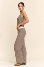 Load image into Gallery viewer, Davi & Dani - Striped Knit Lounge Set ( Navy or Mocha )