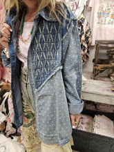 Load image into Gallery viewer, A Rare Bird - Dot Denim Top
