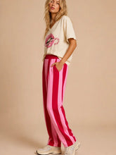 Load image into Gallery viewer, J.nna - Striped Wide-Leg Pants