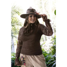 Load image into Gallery viewer, Jaded Gypsy - Plenty of Love Top - Chocolate