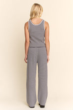 Load image into Gallery viewer, Davi & Dani - Striped Knit Lounge Set ( Navy or Mocha )
