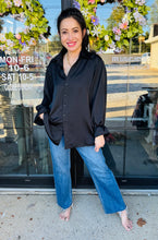 Load image into Gallery viewer, HC - Black Satin Classic Beauty Top