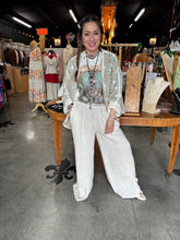 Load image into Gallery viewer, Camille & Co. - Lightweight Crochet Cardigan Sweater